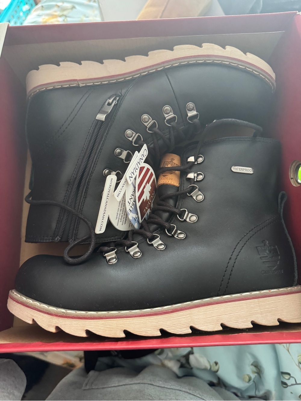 Women’s Black Waterproof Winter Boots
